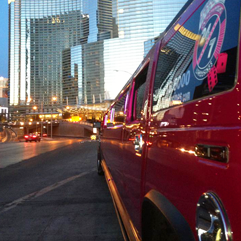 Pink Stretched Hummer Limo